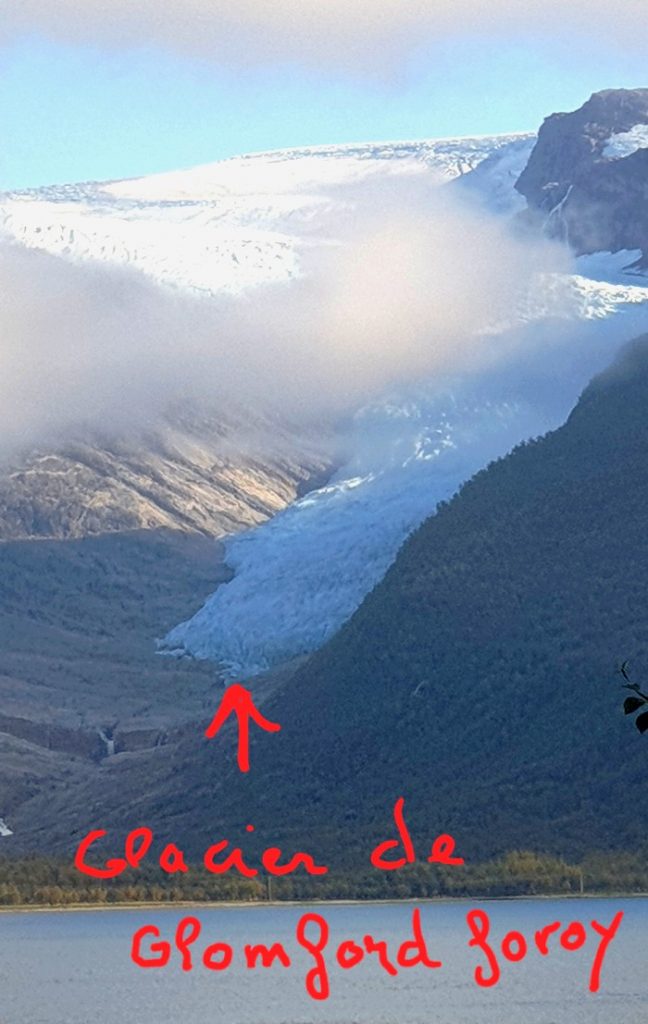 La route des glaces.